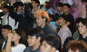 Audience packs final competition area of Visa VMC Fall 2026