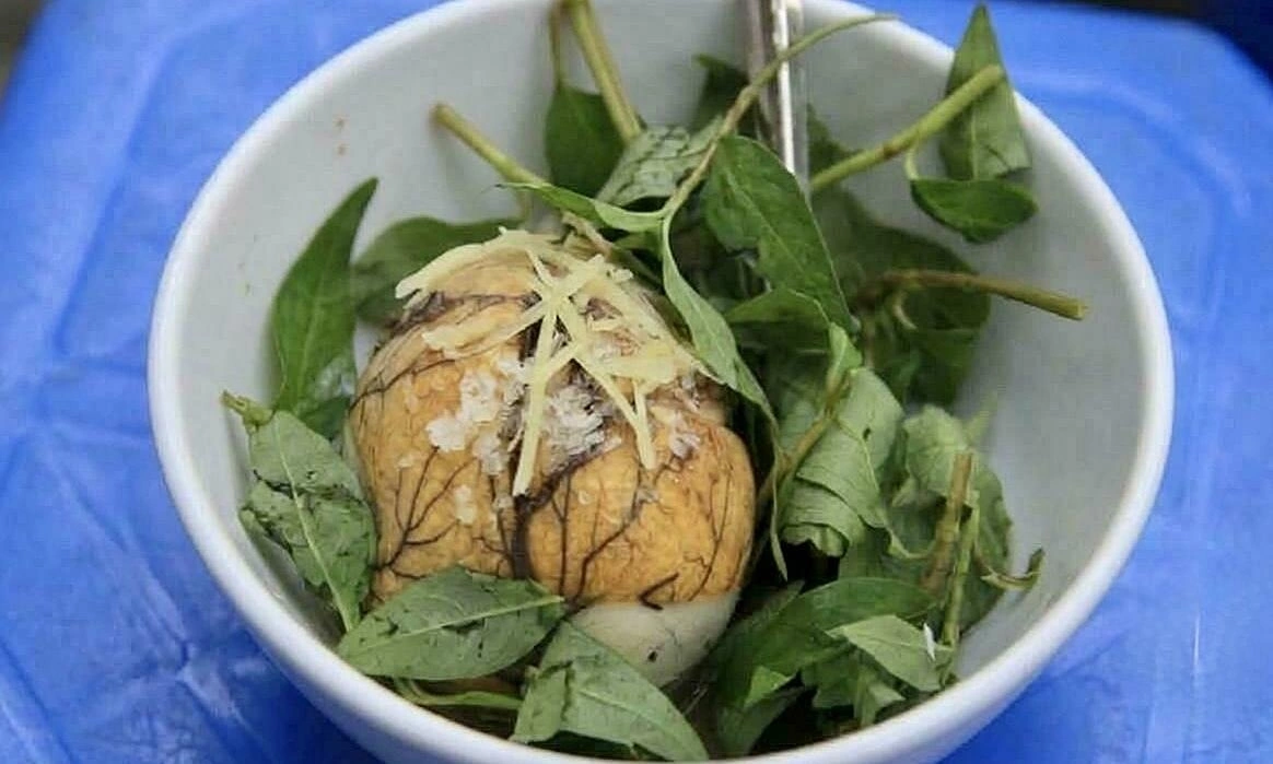 Is eating balut beneficial for male physiological health?