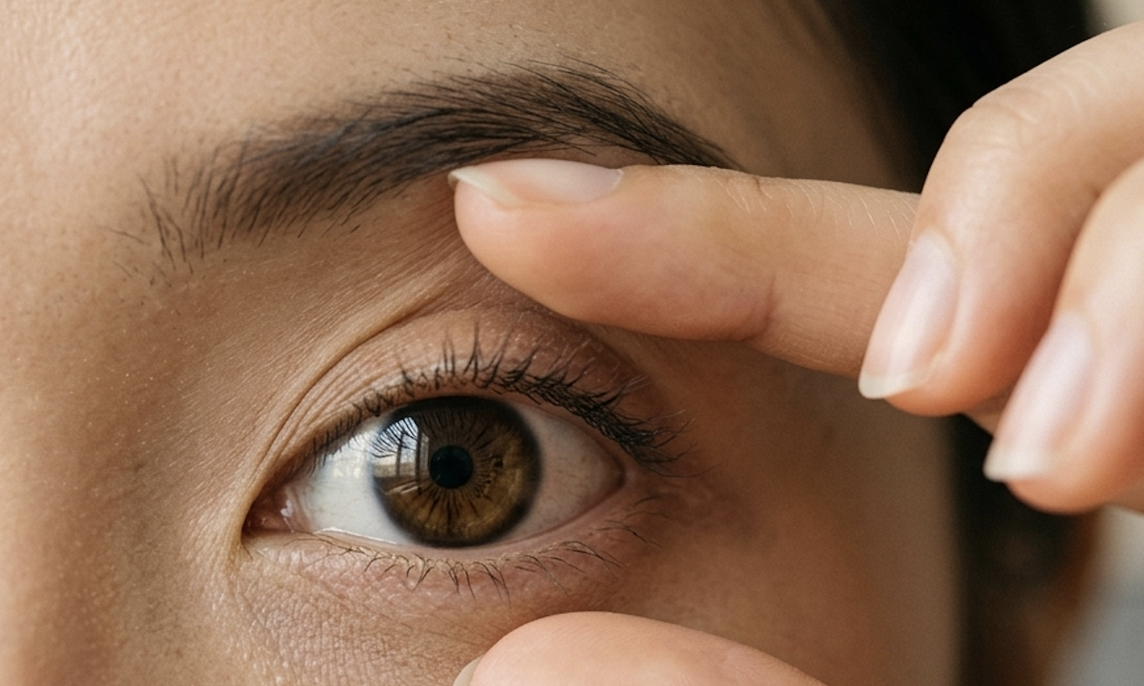 Until what age do our eyes develop?