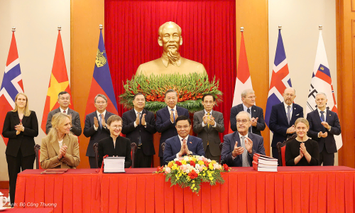 Vietnam signs free trade agreement with EFTA