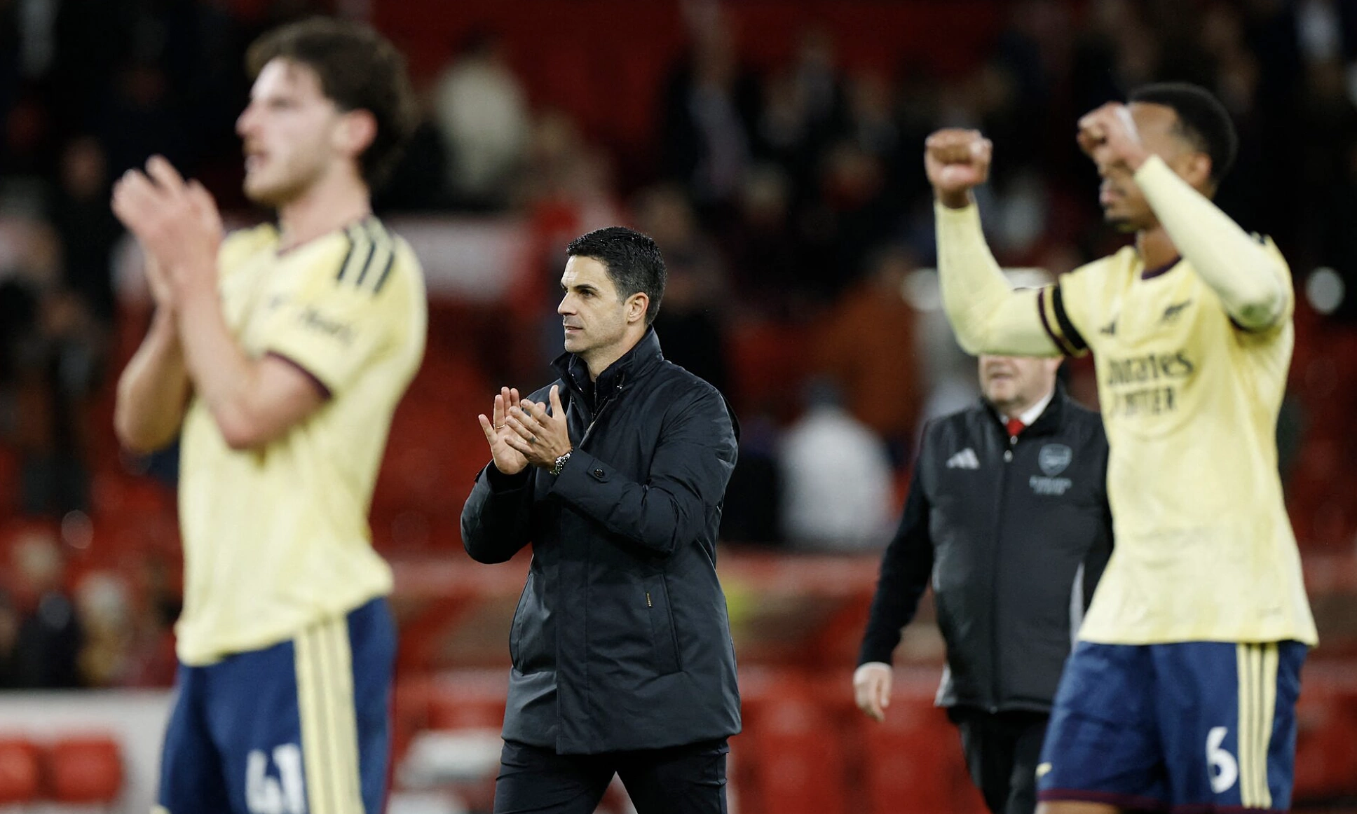 Arteta: 'Forest set up a Christmas tree in front of the goal'