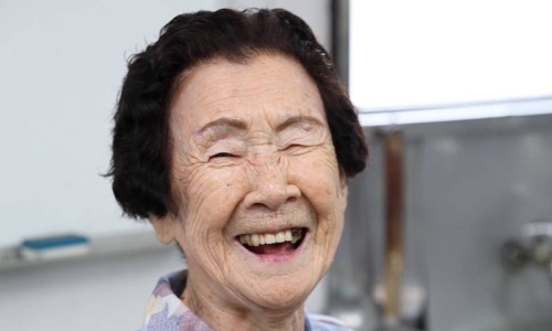 A 103-year-old Japanese woman still works five days a week