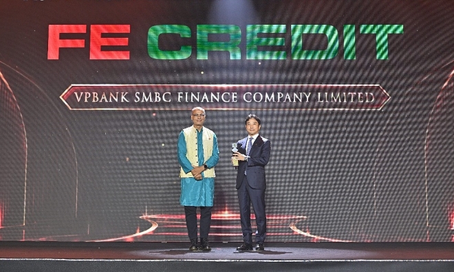 FE Credit receives 'Asia's outstanding enterprise' award at APEA 2026