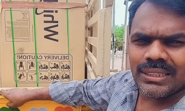 Content creator flees home after being pranked with fake delivery orders