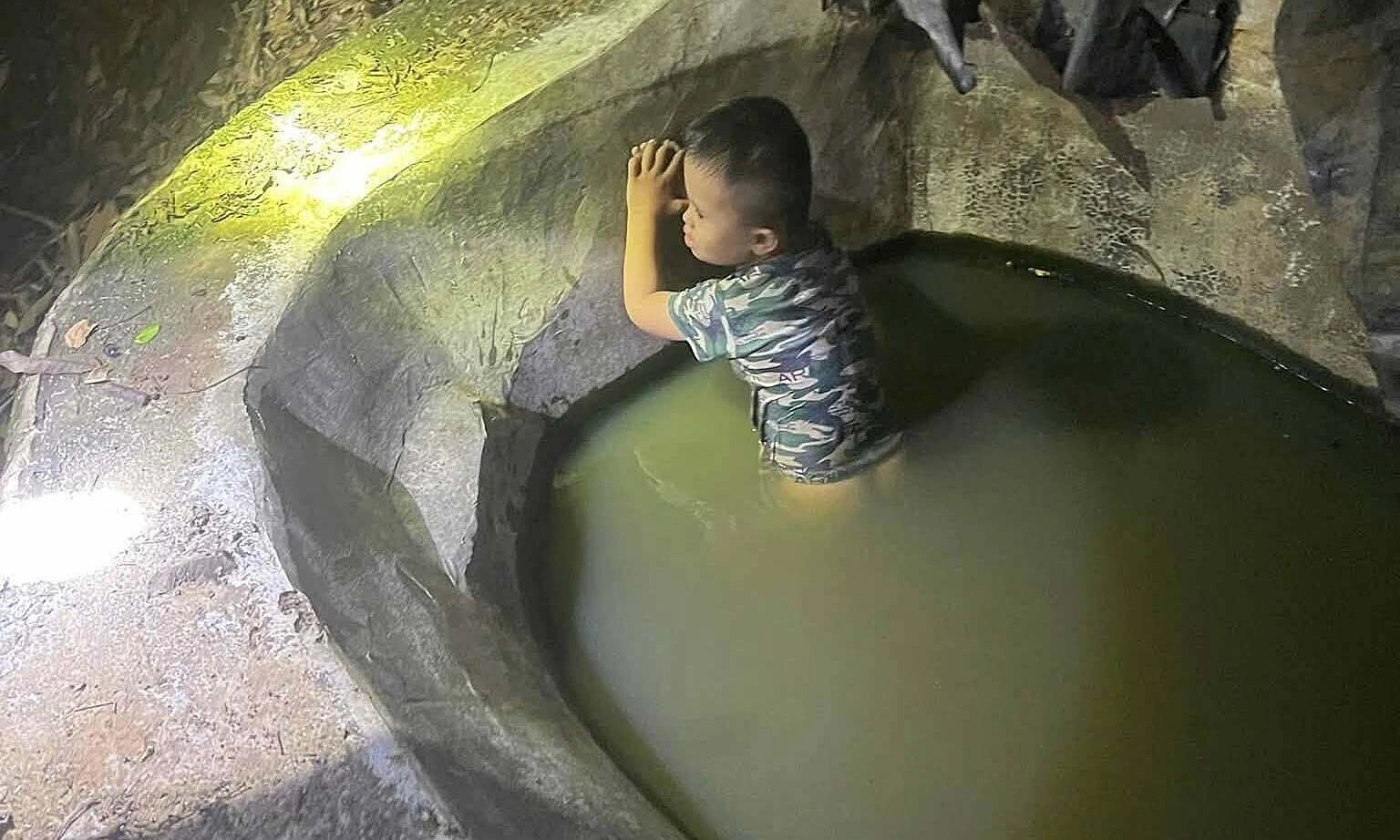 3-year-old boy found in water tank after 14 hours missing