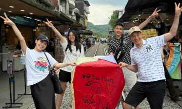 Thuy Lam’s vibrant life with her husband and children
