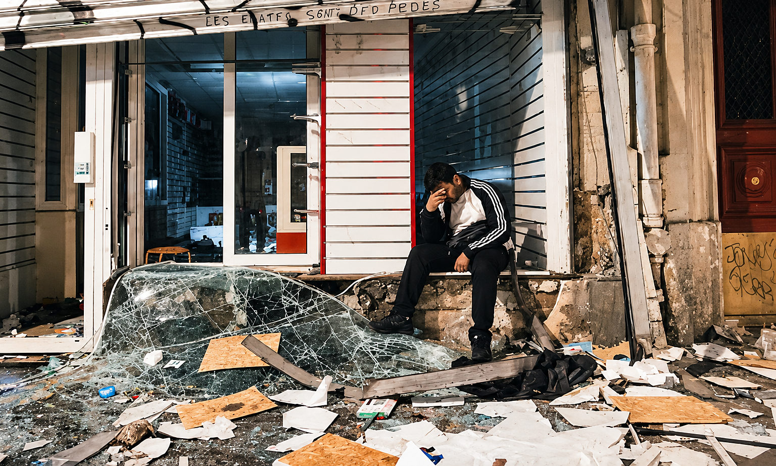 French citizens donate to aid small businesses after riots